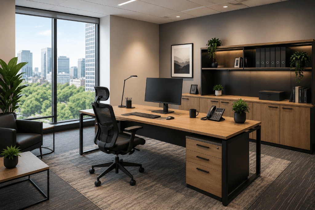 Corporate Environment background