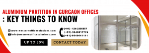 Aluminium Partition in Gurgaon Offices